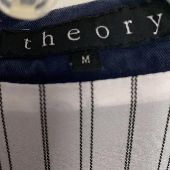 2/$25 Theory// double breasted jacket, size M - Picture 2 of 5